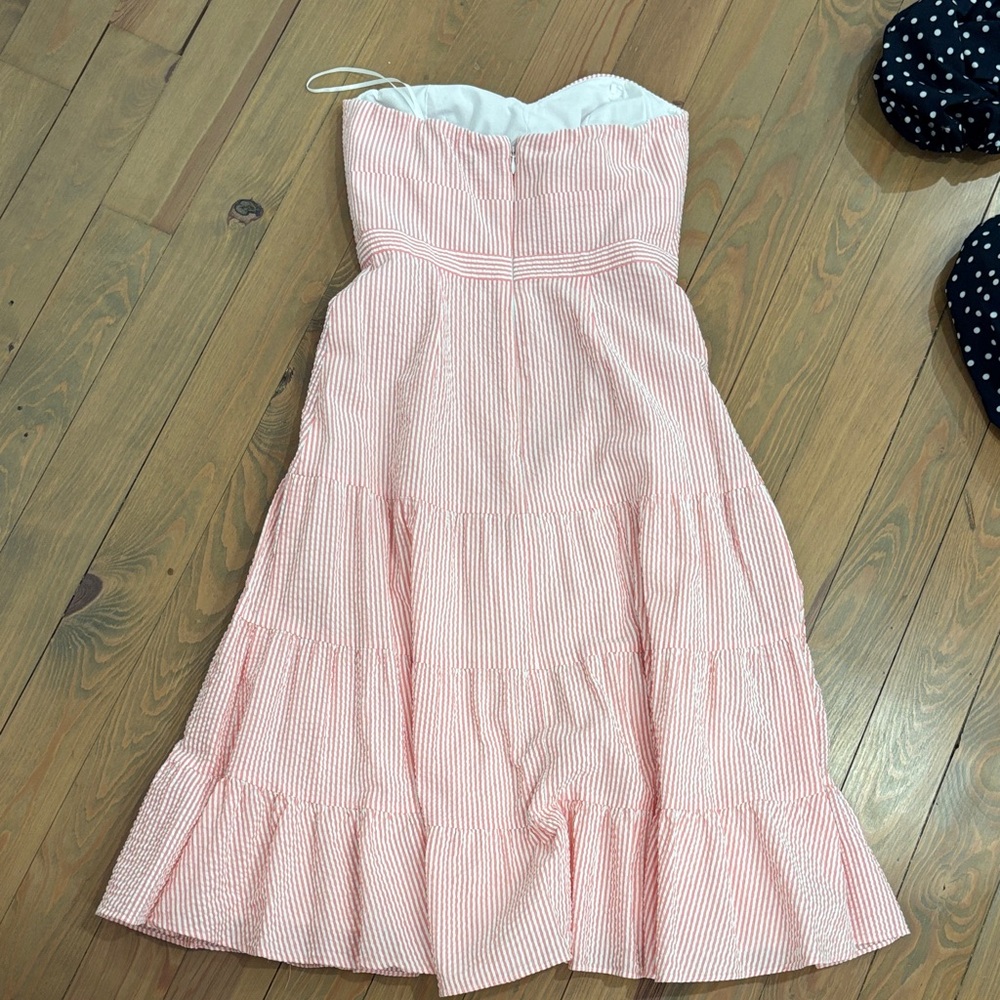 J. Crew Ivory Strapless Dress - Picture 4 of 4